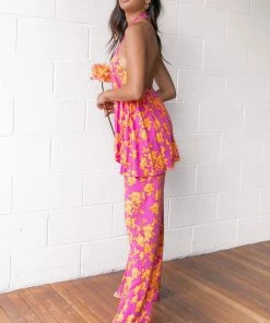 PUP56 Lettie Set - Hot Pink Multi