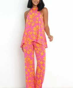 PUP56 Lettie Set - Hot Pink Multi