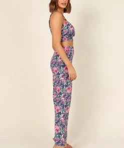 Petal & Pup Lilah Set - Navy Floral