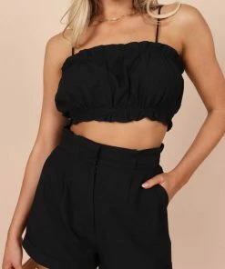 PUP65 Lorie Two Piece Set - Black