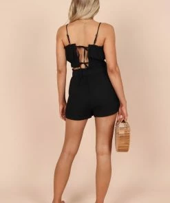 PUP65 Lorie Two Piece Set - Black