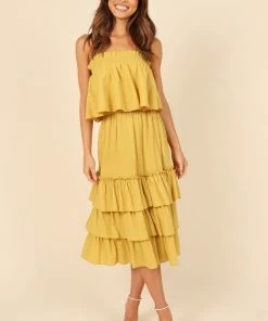PUP4 Tiarna Two Piece Set - Mustard