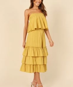 PUP4 Tiarna Two Piece Set - Mustard