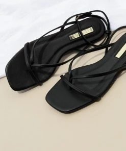 PUP23 Adeline Sandal - Black Shoes