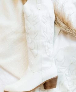 PUP23 For The Bride Urson Boot - White