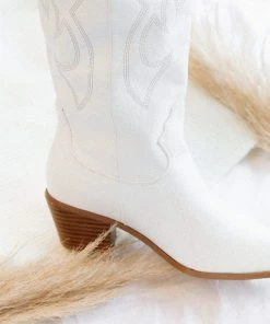 PUP23 For The Bride Urson Boot - White