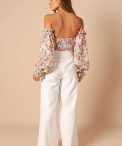 PUP26 Acantha Bodysuit - Beige Floral