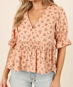 PUP50 Addison Top - Orange Clothing