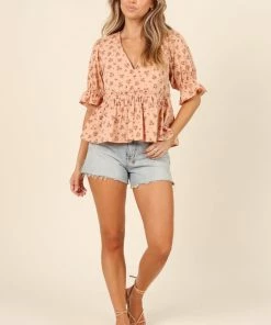 PUP50 Addison Top - Orange Clothing