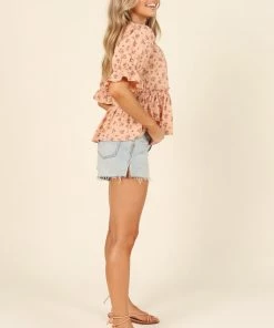 PUP50 Addison Top - Orange Clothing