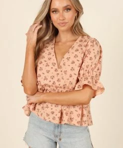 PUP50 Addison Top - Orange Clothing