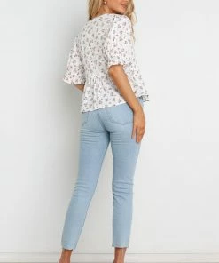 PUP50 For The Bride Addison Top - White