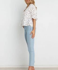 PUP50 For The Bride Addison Top - White