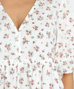 PUP50 For The Bride Addison Top - White