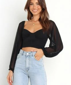 PUP58 Adele Top - Black Clothing