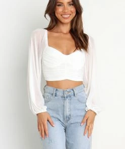 PUP58 Adele Top - White