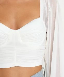 PUP58 Adele Top - White