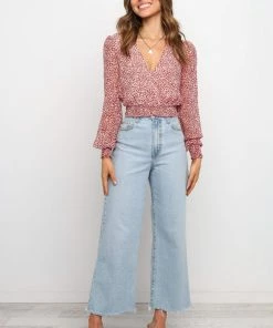 PUP44 Adona Top - Red Clothing