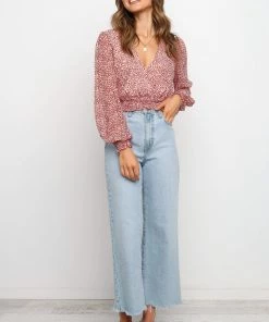 PUP44 Adona Top - Red Clothing