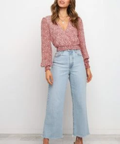 PUP44 Adona Top - Red Clothing