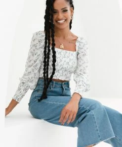 PUP44 Adrew Top - White