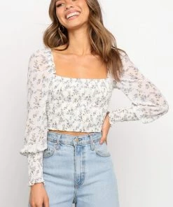 PUP44 Adrew Top - White