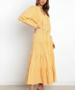 PUP52 Aldgate Top - Orange Clothing