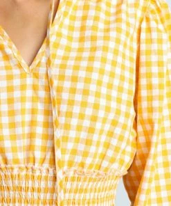 PUP52 Aldgate Top - Orange Clothing