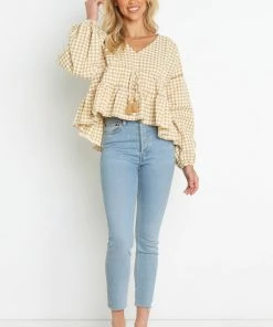 PUP10 Alena Top - Beige