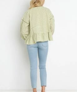 PUP10 Alena Top - Olive Bump Friendly