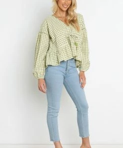 PUP10 Alena Top - Olive Bump Friendly