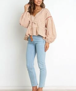 PUP10 Bump Friendly Alena Top - Rust