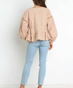 PUP10 Bump Friendly Alena Top - Rust