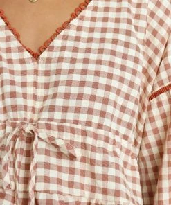 PUP10 Bump Friendly Alena Top - Rust