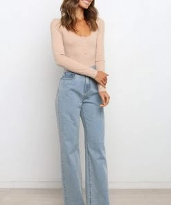 PUP27 Alice Bodysuit - Sand Clothing