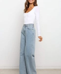 PUP27 Alice Bodysuit - White