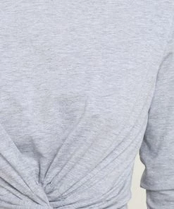 PUP22 Alina Top - Grey Clothing