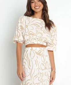 PUP52 Ally Top - Cream