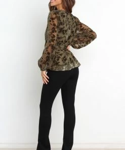 PUP14 Clothing Amanda Top - Olive