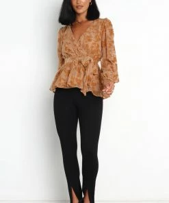 PUP14 Amanda Top - Tan