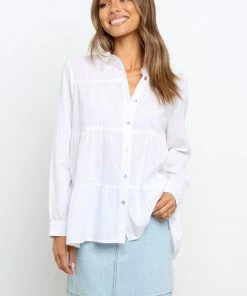 PUP24 Anakie Top - White For The Bride