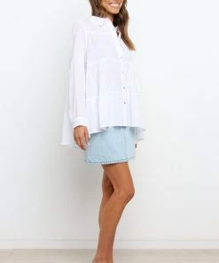 PUP24 Anakie Top - White For The Bride