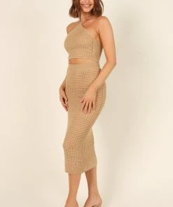 PUP14 Clothing Annabelle Top - Tan