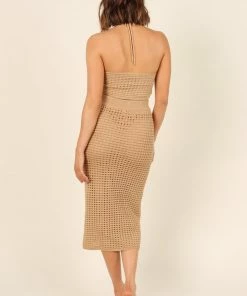 PUP14 Clothing Annabelle Top - Tan