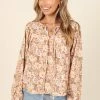 PUP8 Annalise Top - Brown Clothing