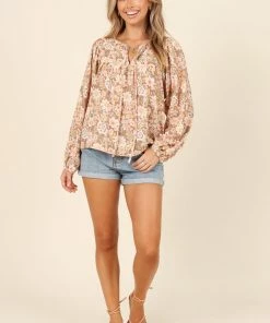 PUP8 Annalise Top - Brown Clothing