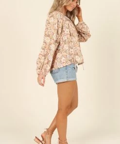 PUP8 Annalise Top - Brown Clothing