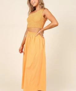 PUP14 Annie Top - Orange Clothing