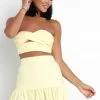 PUP26 Wedding Guest Ayla Top - Lemon Yellow