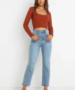 PUP8 Clothing Balamor Top - Rust